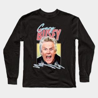 Gary Busey / Retro Film Fan Aesthetic Design Long Sleeve T-Shirt